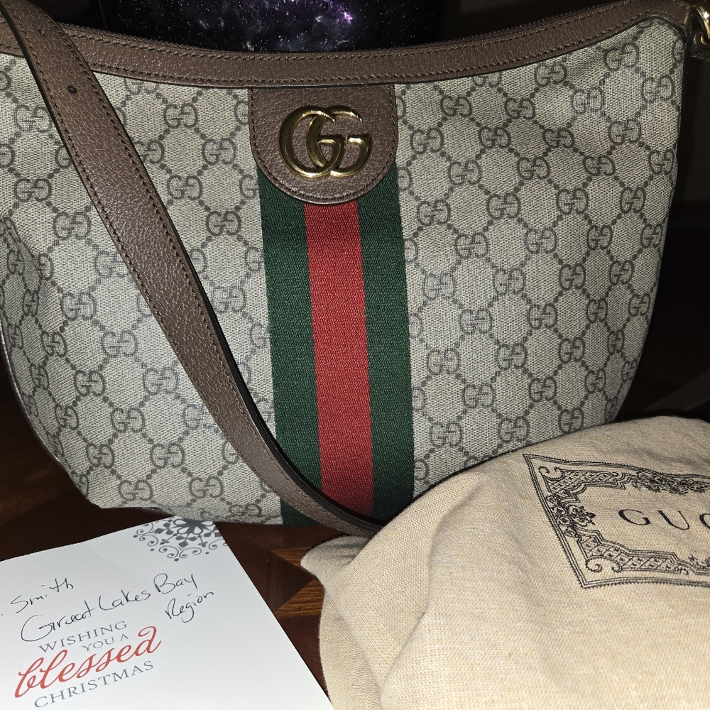 GUCCI OPHIDIA HOBO BAG SMALL